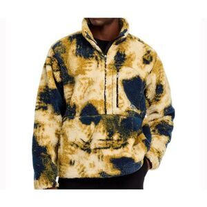 The North Face Men's large Extreme Pile Half Zip Pullover Relaxed Fit Sherpa jac